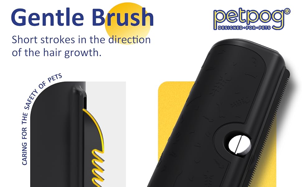 dog deshedding brush