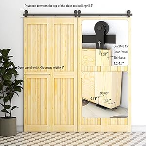 BIFOLD BARN DOOR HARDWARE KIT