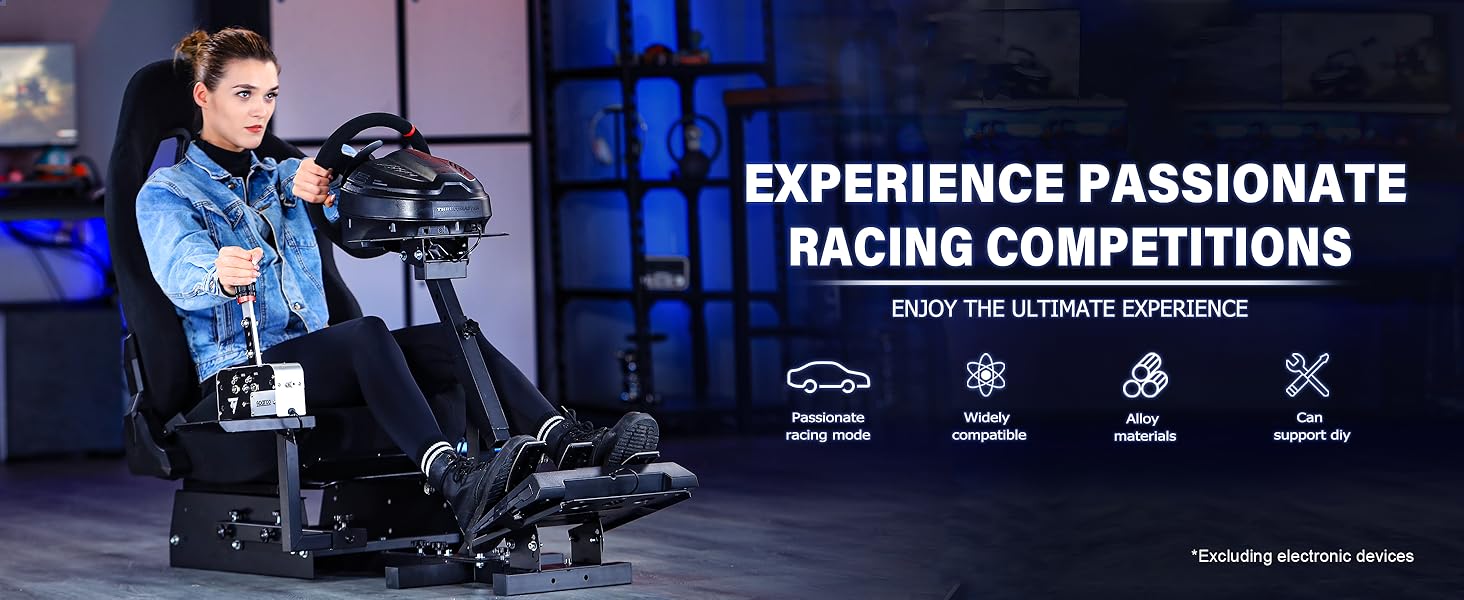 Racing simulator cockpit