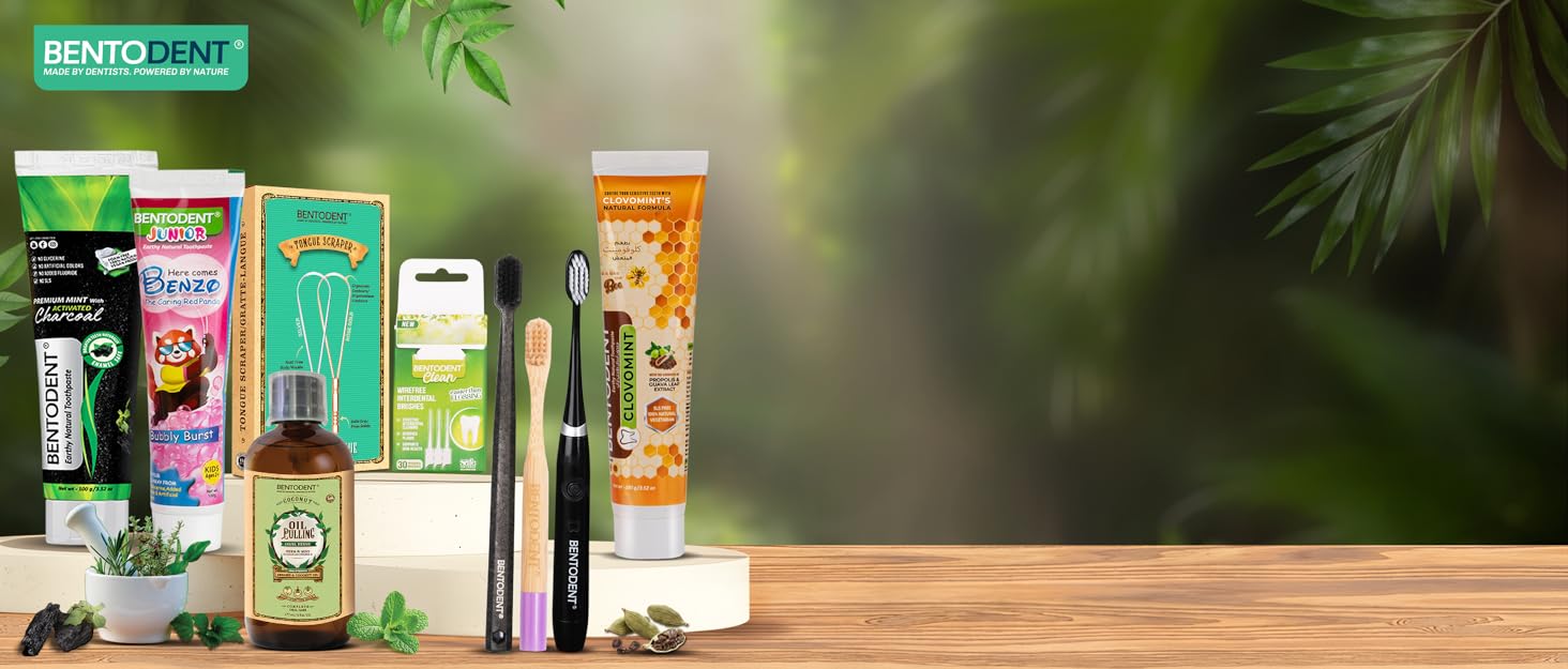 Made by Dentists, Family-safe, Chemical-free, Oral Care, Natural Wellness, Bentonite Clay