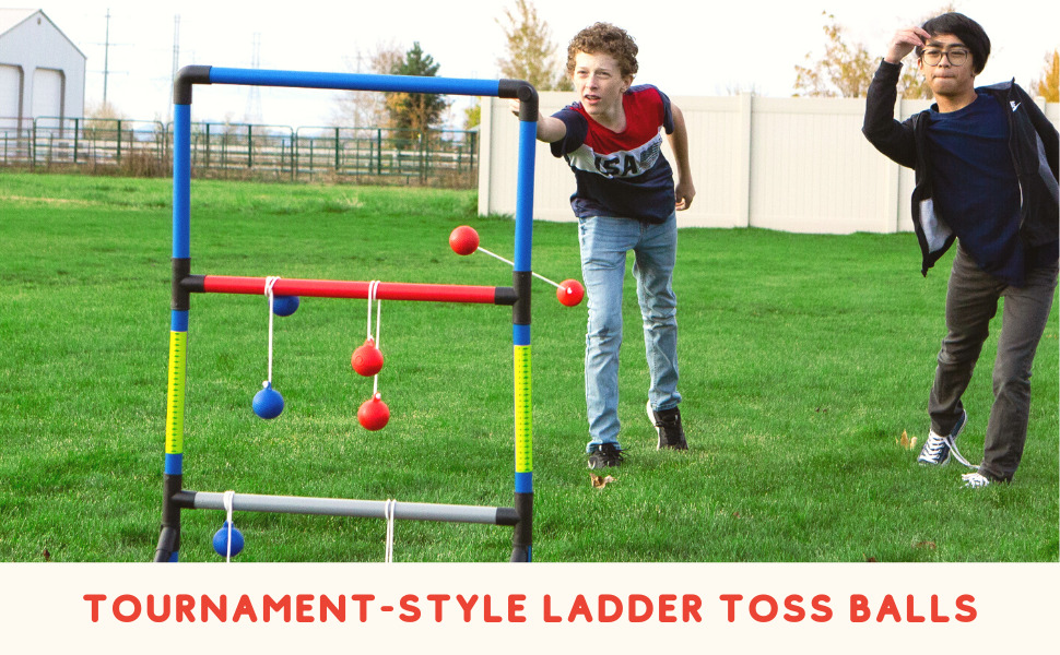 Premium TournamentSize Replacement Bolas for Ladder Toss Safety