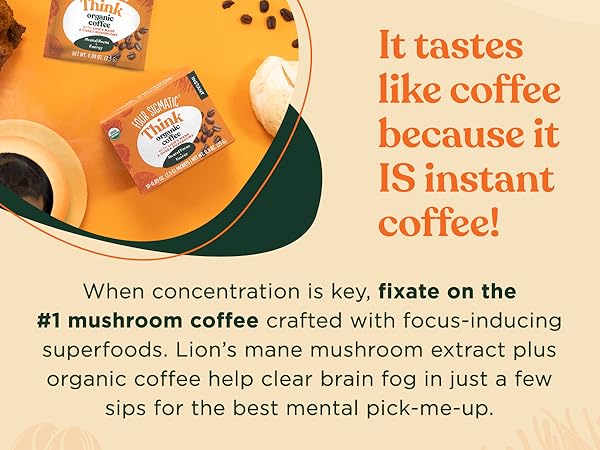 It tastes like coffee because it IS coffee.