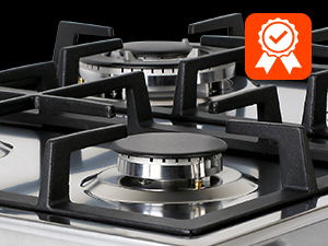 Built-in Gas Cooktop, 4 Burners Stainless Steel Gas Hob Cooker With Flame Failure Protection Gasland Chef GH60SF 12 Gasland Chef Gas Hob