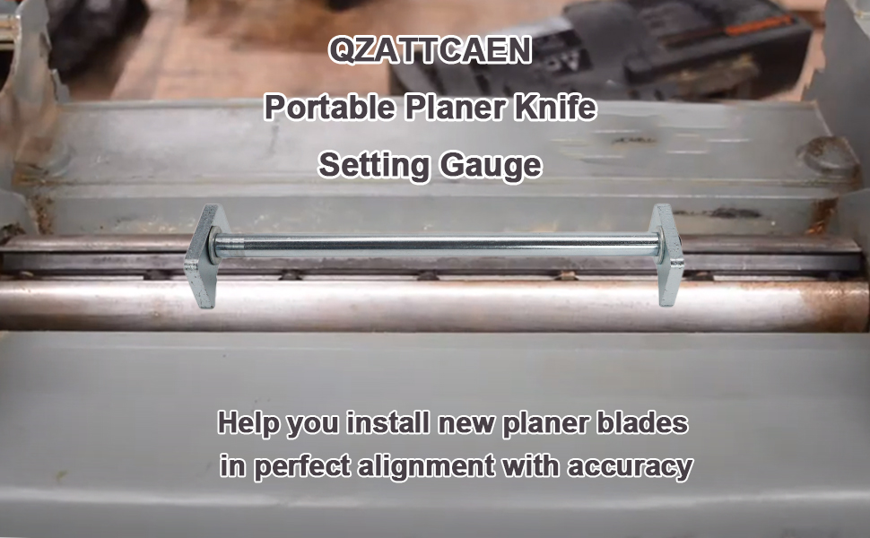 QZATTCAEN Portable Planer Knife Setting Gauge Jointer Planer Knife