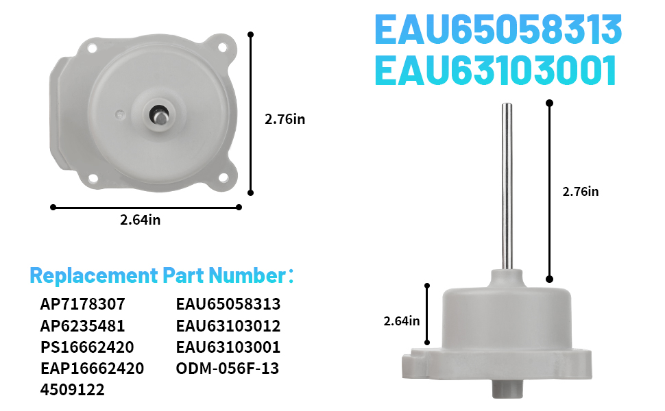 EAU65058313 Fan Motor