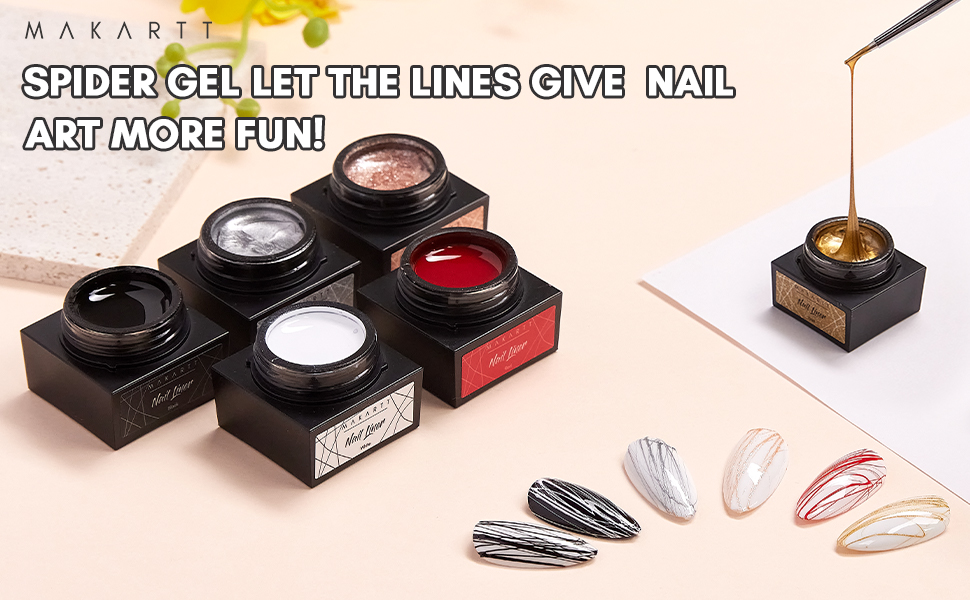 spider nail gel