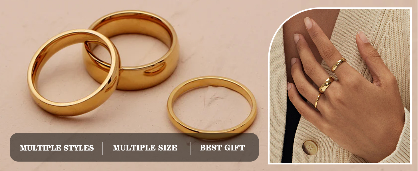 gold rings for women