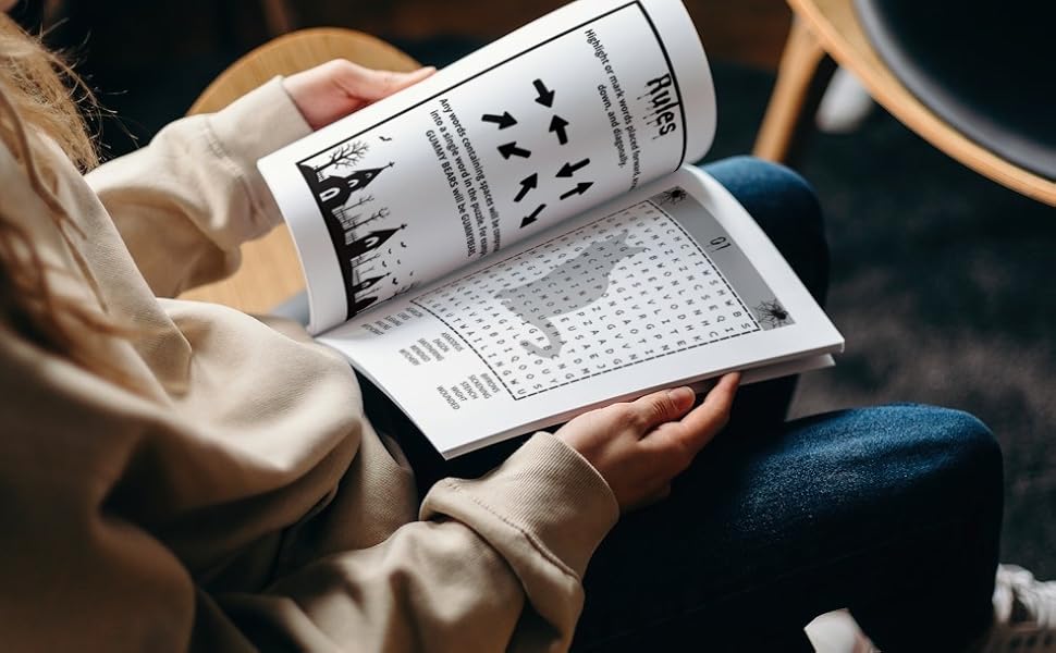 word search halloween book