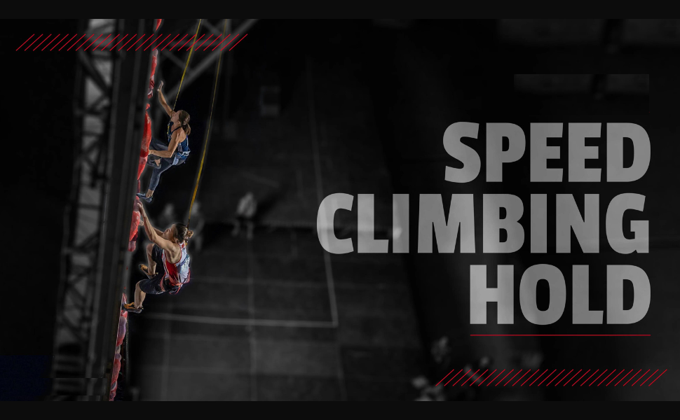 speed climbing holds