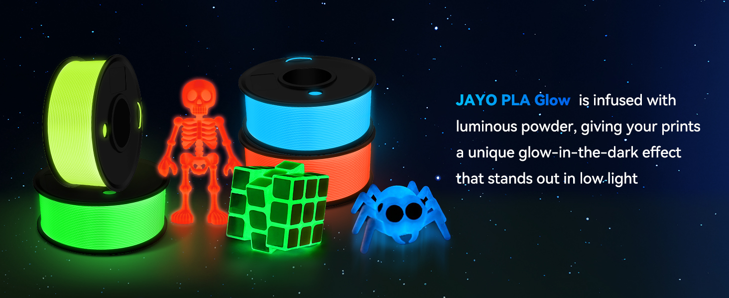 glow pla filament