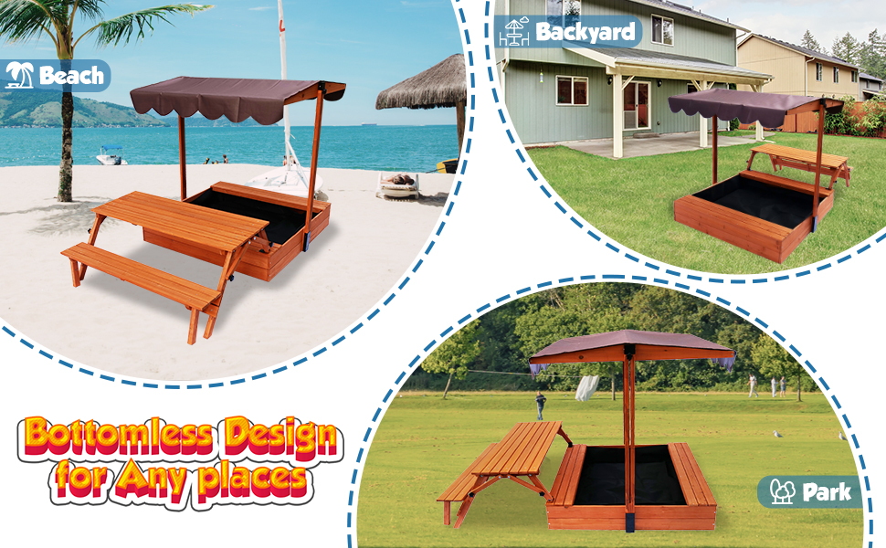 outdoor sandbox