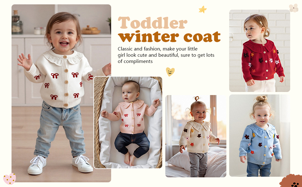 baby girl cardigan sweater