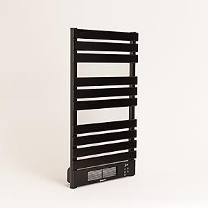 CREATE WARMTOW - Toallero Eléctrico Bajo Consumo, 500 W, WiFi, Secador de Toallas, Secado Potente, Pantatalla LCD, IP24 antisalpicaduras, Apto para ...