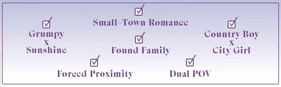 Grumpy Sunshine, Small-Town Romance, Found Family