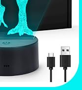 Fullove Led Dinosaur Night Light Cool Toys for Boys Age 3-12