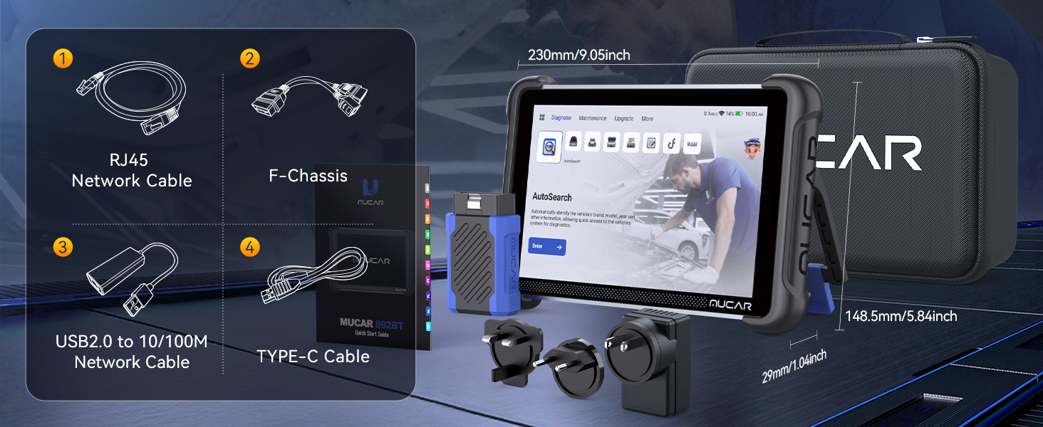 MUCAR Bidirectional Scan Tool