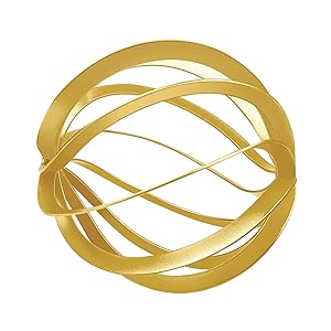 Metal Decorative Sphere Golden Decorative Iron Sphere Trendy Metal