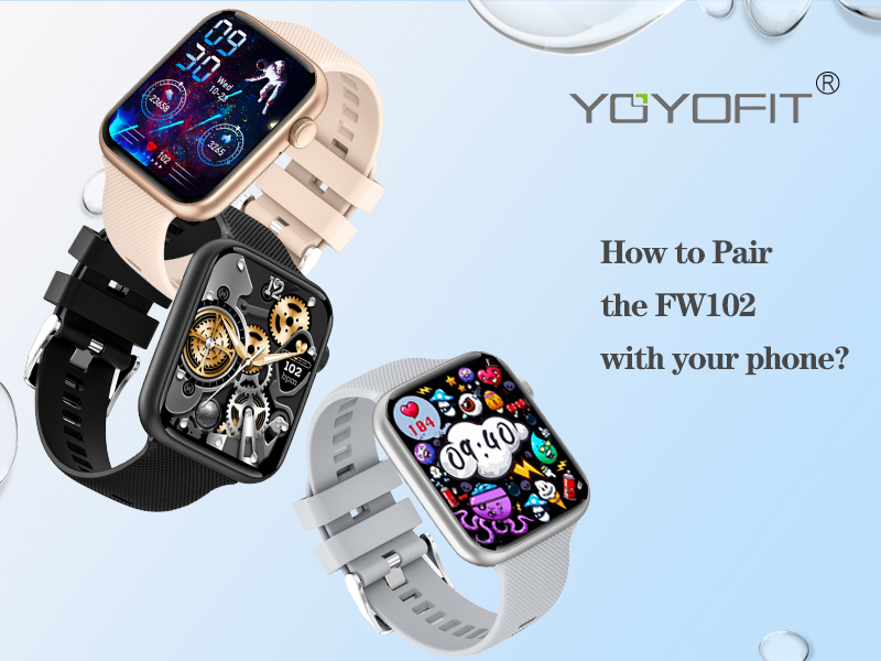 YoYoFit Smart Watch Fitness Tracker with Heart Rate Blood