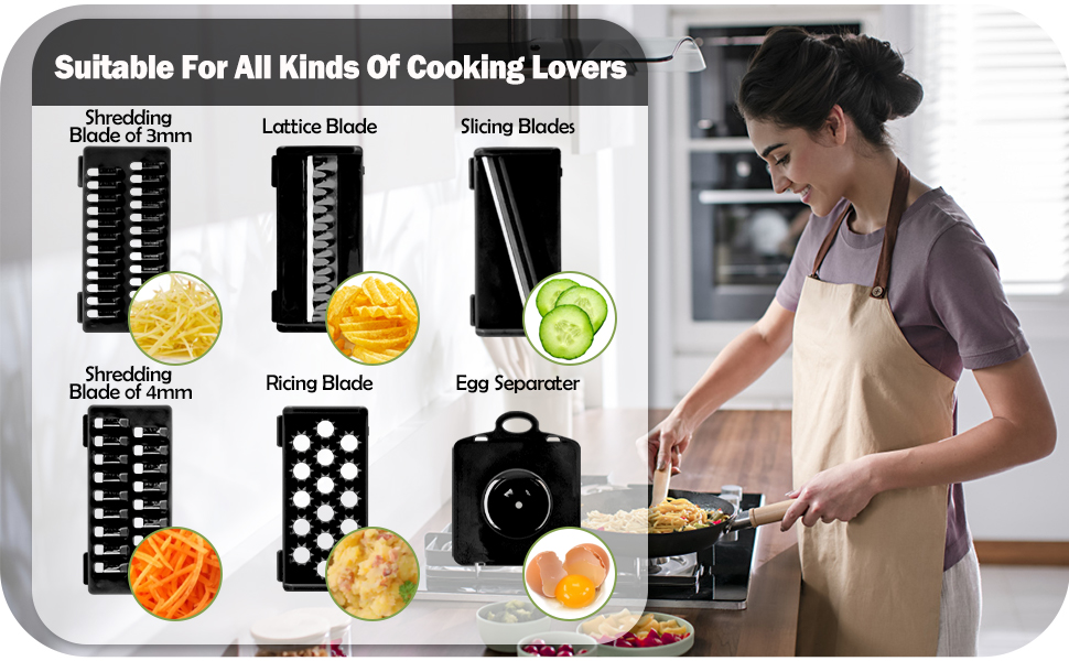 Shredding Blade of 4mm & 3mm/Lattice Blade/Slicing Blades/Ricing Blade/Egg Separater