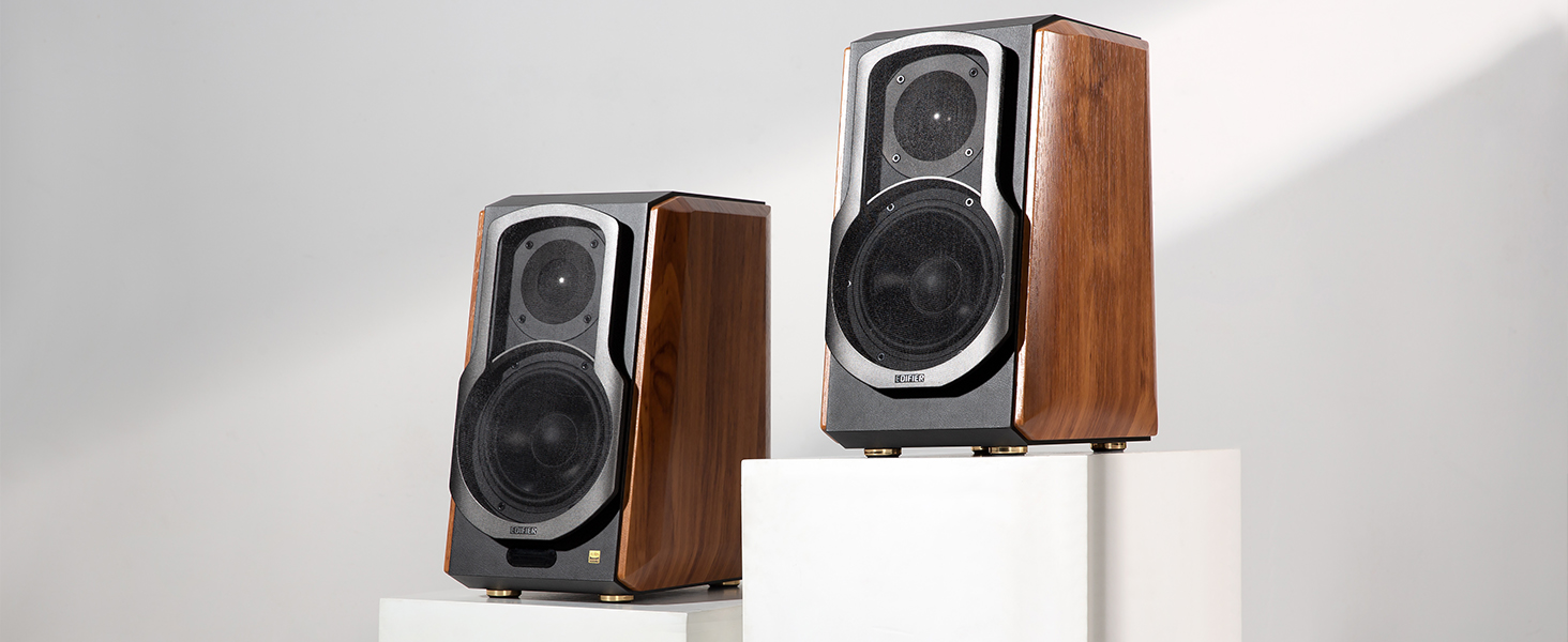 Edifier S1000W WiFi Audiophile Active Bookshelf 2.0 Speakers, Wireless