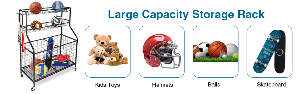 Large Capacity Storage Rack