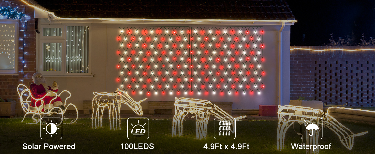 Solar Net Lights