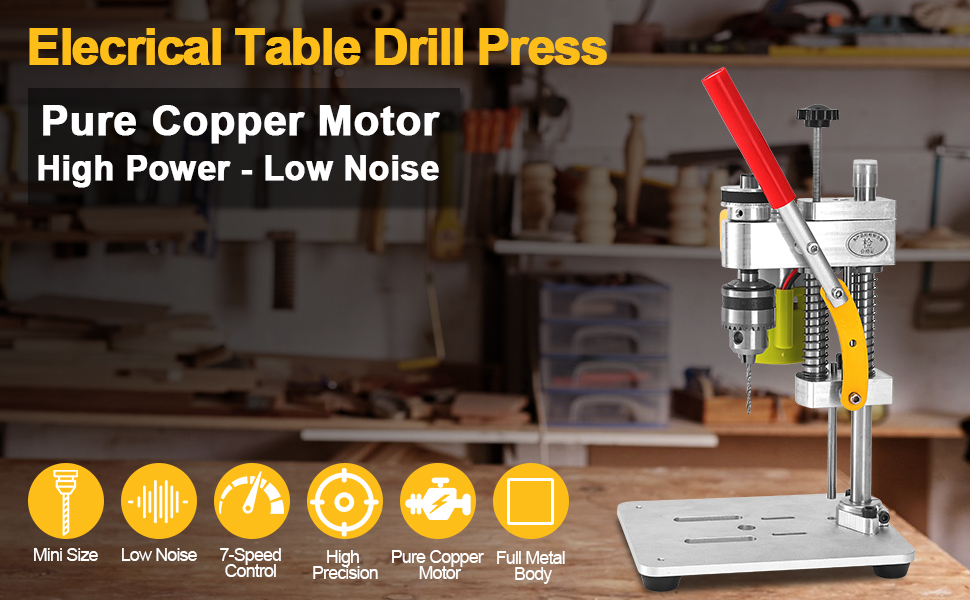 Mini Drill Press Bench Drill Adapter for Hand Drill CNC