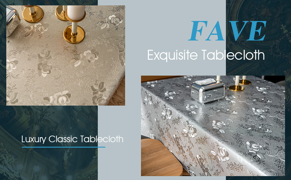 Table cloth vinyl tablecloth rectangle table cloth rectangle table waterproof tablecloth golden