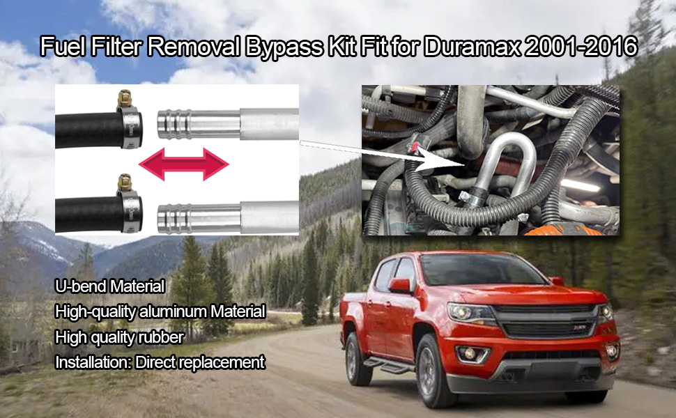 ANP PUAUTO Fuel Filter Removal Bypass Kit for 20012016