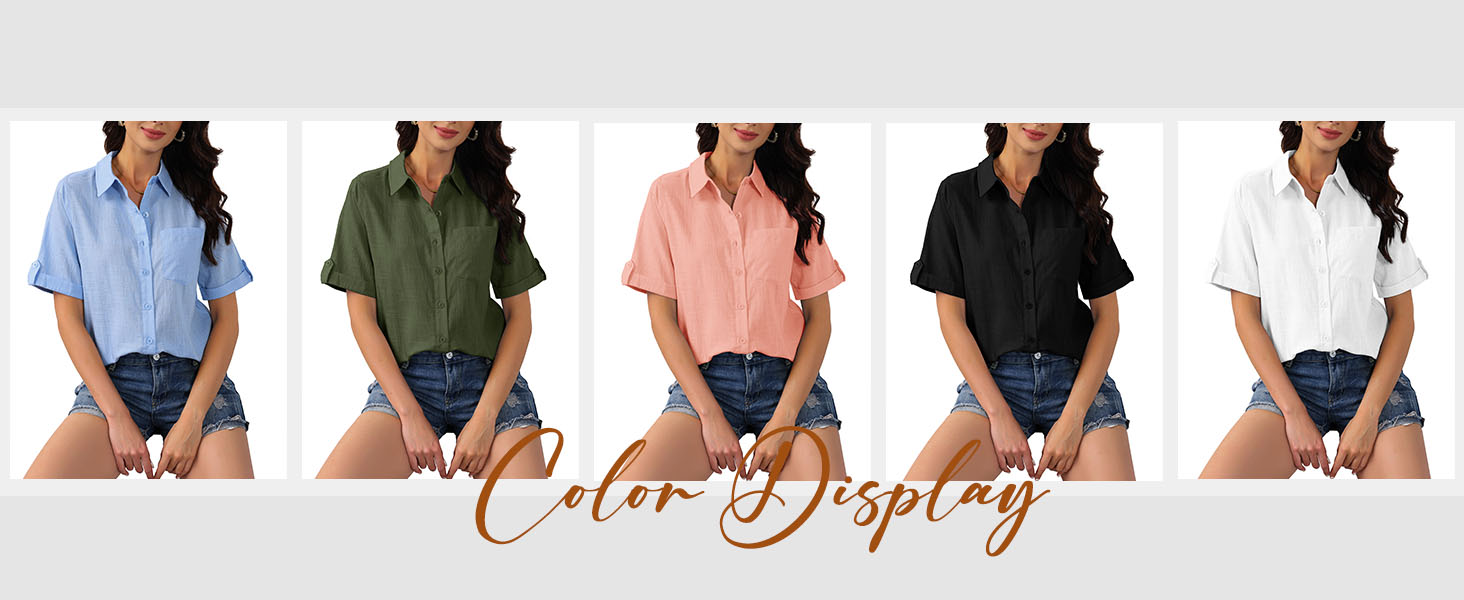 white collared shirt women