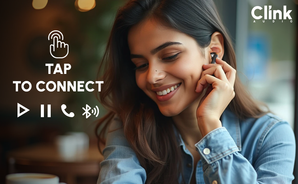clink audio voice bud earbud calls
