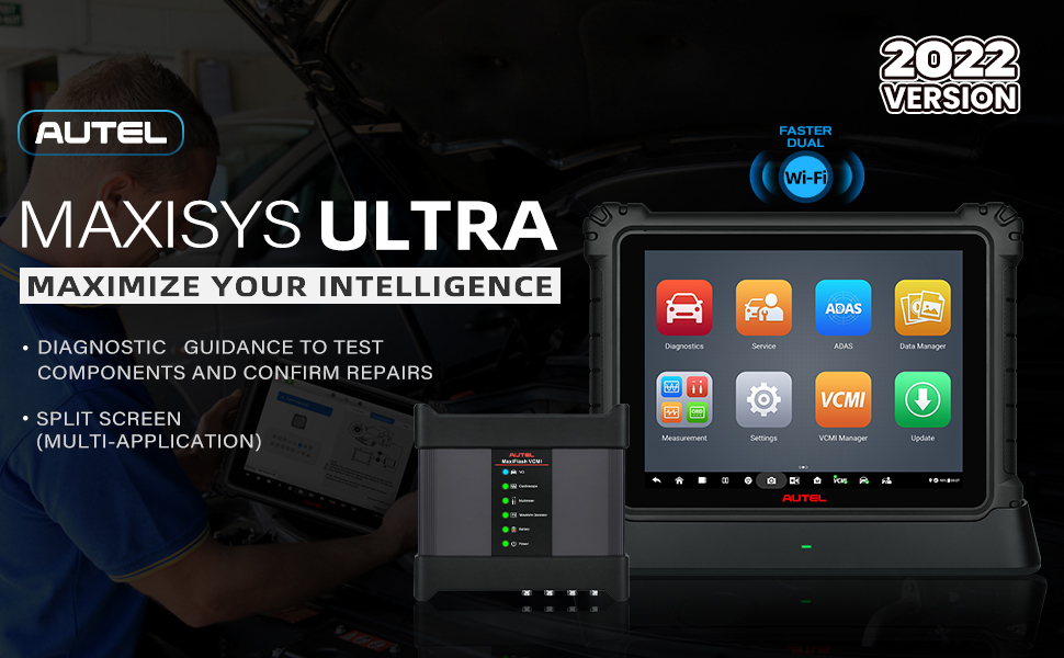 Amazon.com: Autel Scanner MaxiSys Ultra, 2022 Top Automotive ...