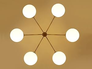 Modern Sputnik Chandelier