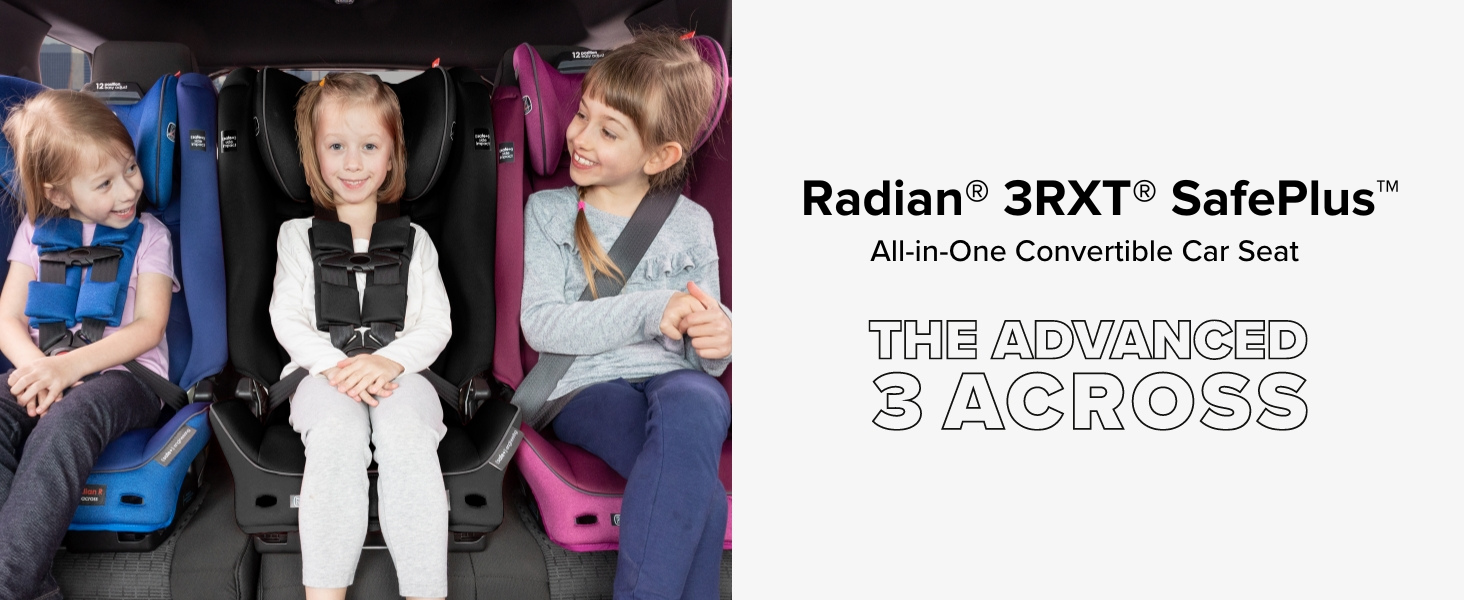 Diono Radian 3RXT SafePlus, 4in1 Convertible Car Seat
