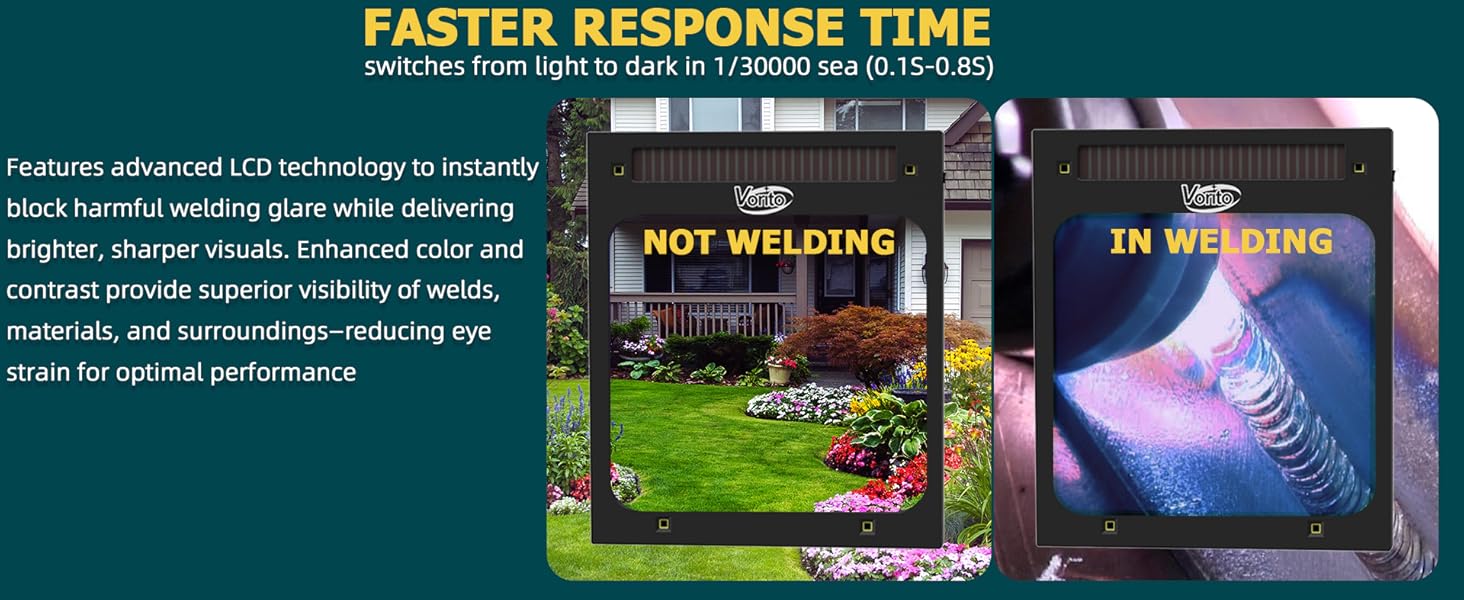 AUTO DARKENING WELDING HELMET