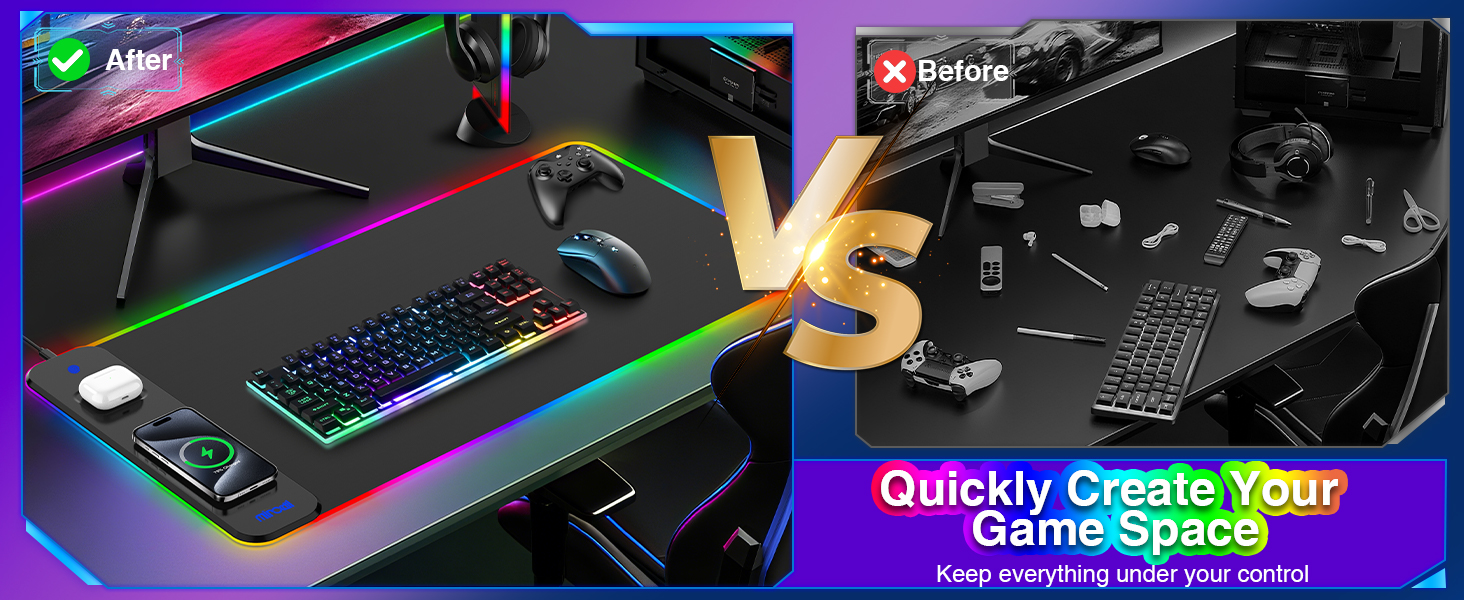 large mouse pad