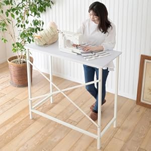 Amazon.co.jp: 山善(YAMAZEN) デスク スタンディングデスク 2口