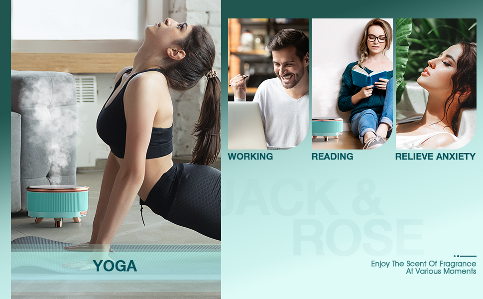 Yoga&Working&Reading&Relieve Anxiety