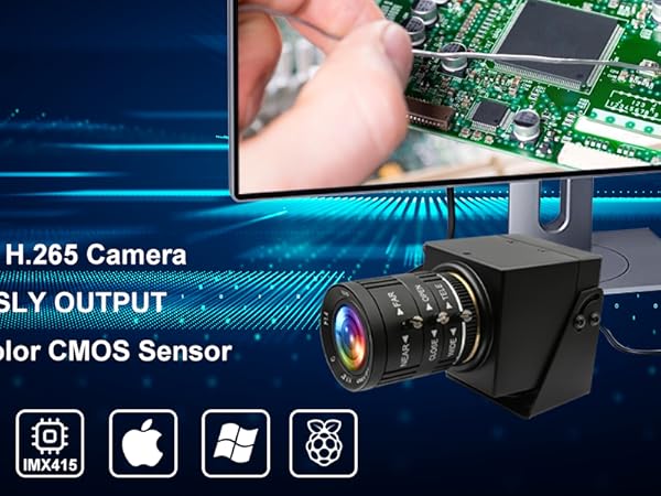 Amazon.co.jp: ELP 4K USB HDMI USBカメラ マニュアルズームウェブ