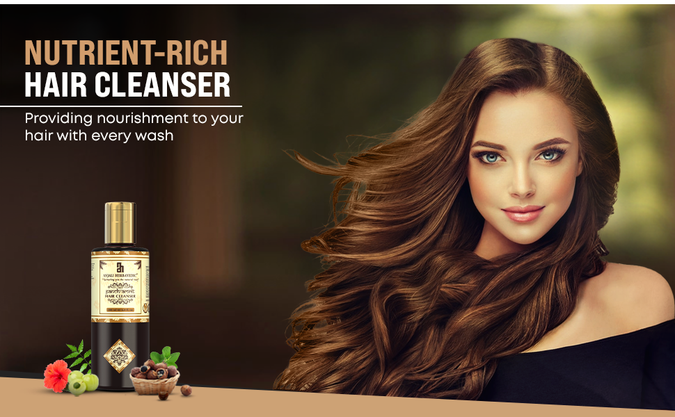 Hair Cleanser, Oil, 200 ML, Anjali herbavedic, Natural, Original