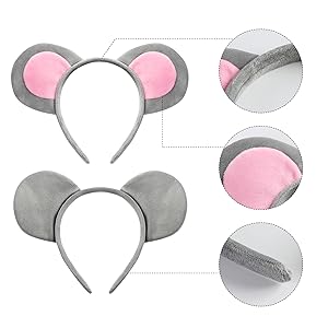 Mouse Costume Set and 2PC Cookie Brooches