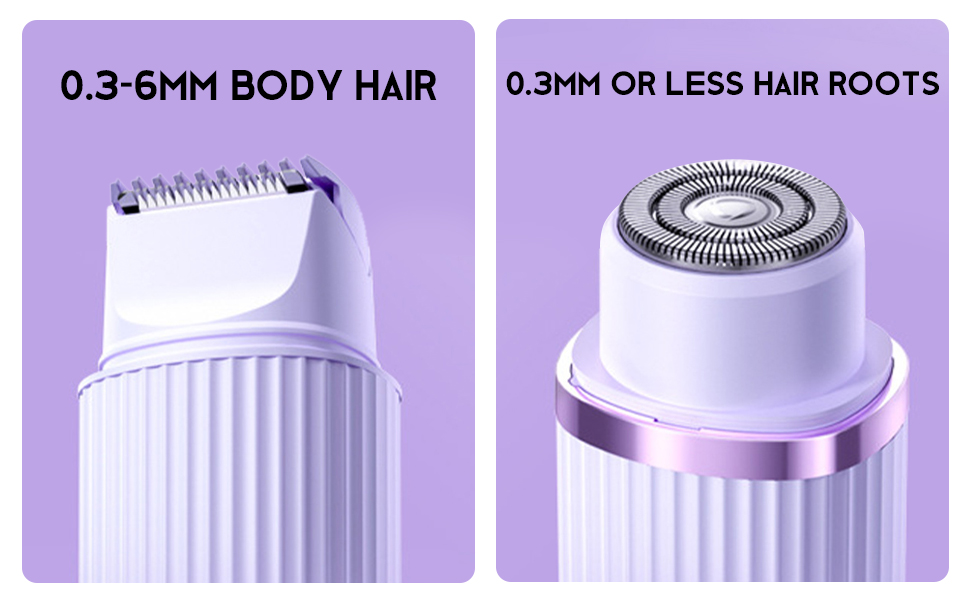 2 in 1 Epilierer Damen & Gesichtshaarentfernung für Haarentfernung, Schmerzlos Epilierer