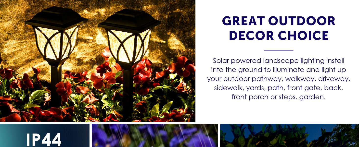 solar garden lights