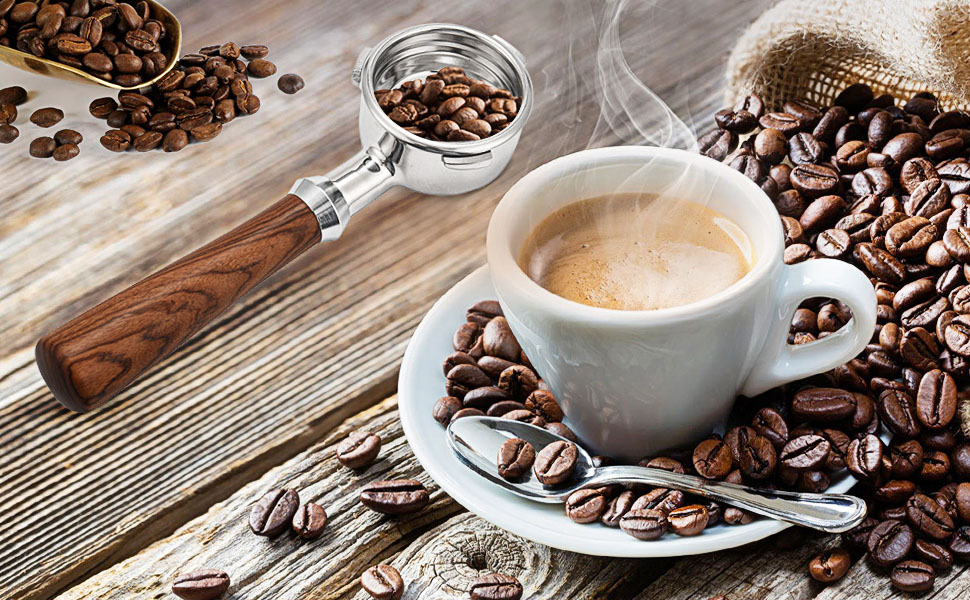 58mm Bottomless Portafilter Compatible with Calphalon Temp