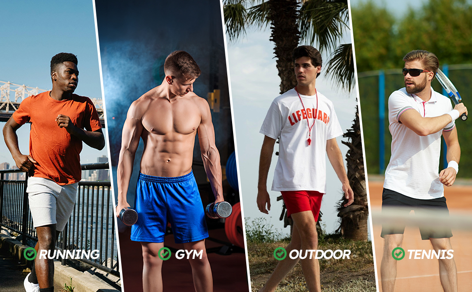 mens athletic shorts with pockets tech training shorts men mens lounge shorts