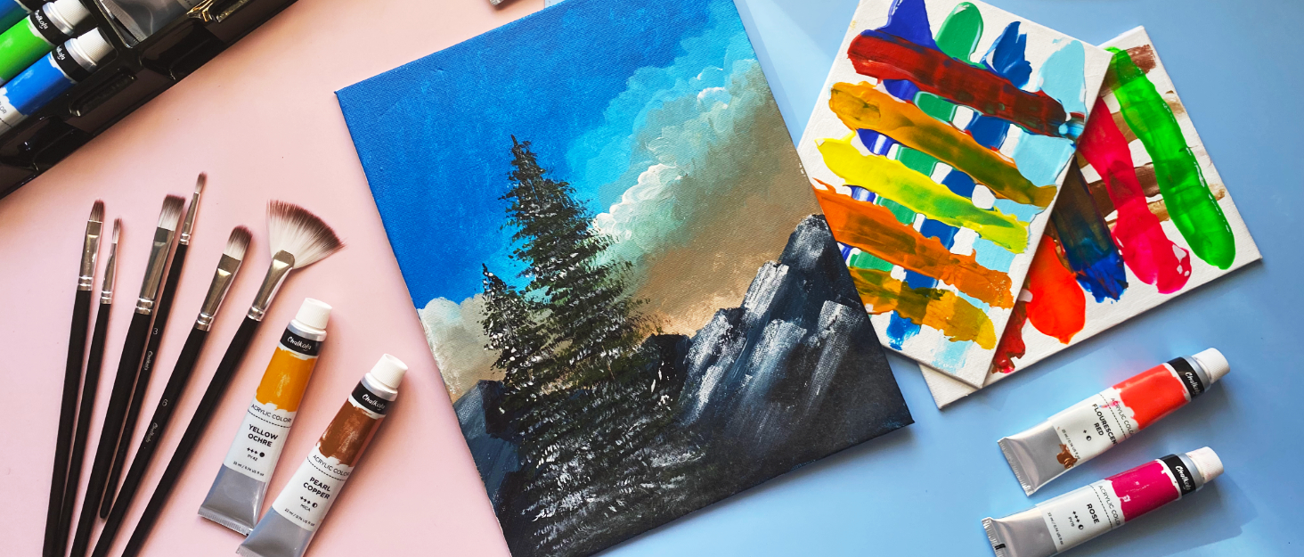 Chalkola Paint Canvases for Painting Multipack 25 Pack