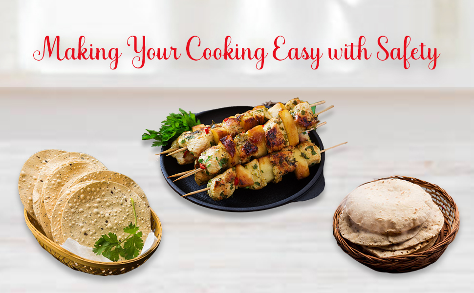  Wooden Handle Stainless Steel net Roaster 