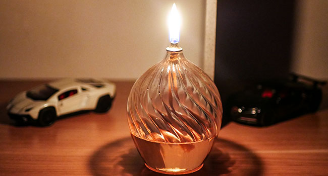 Unique oil candles