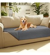 Luciphia 100% Waterproof Couch Cover Blanket for Dogs Anti-Slip Pet Couch Protector Sofa Mat Pupp...