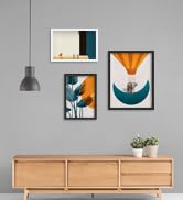 black and white picture frames